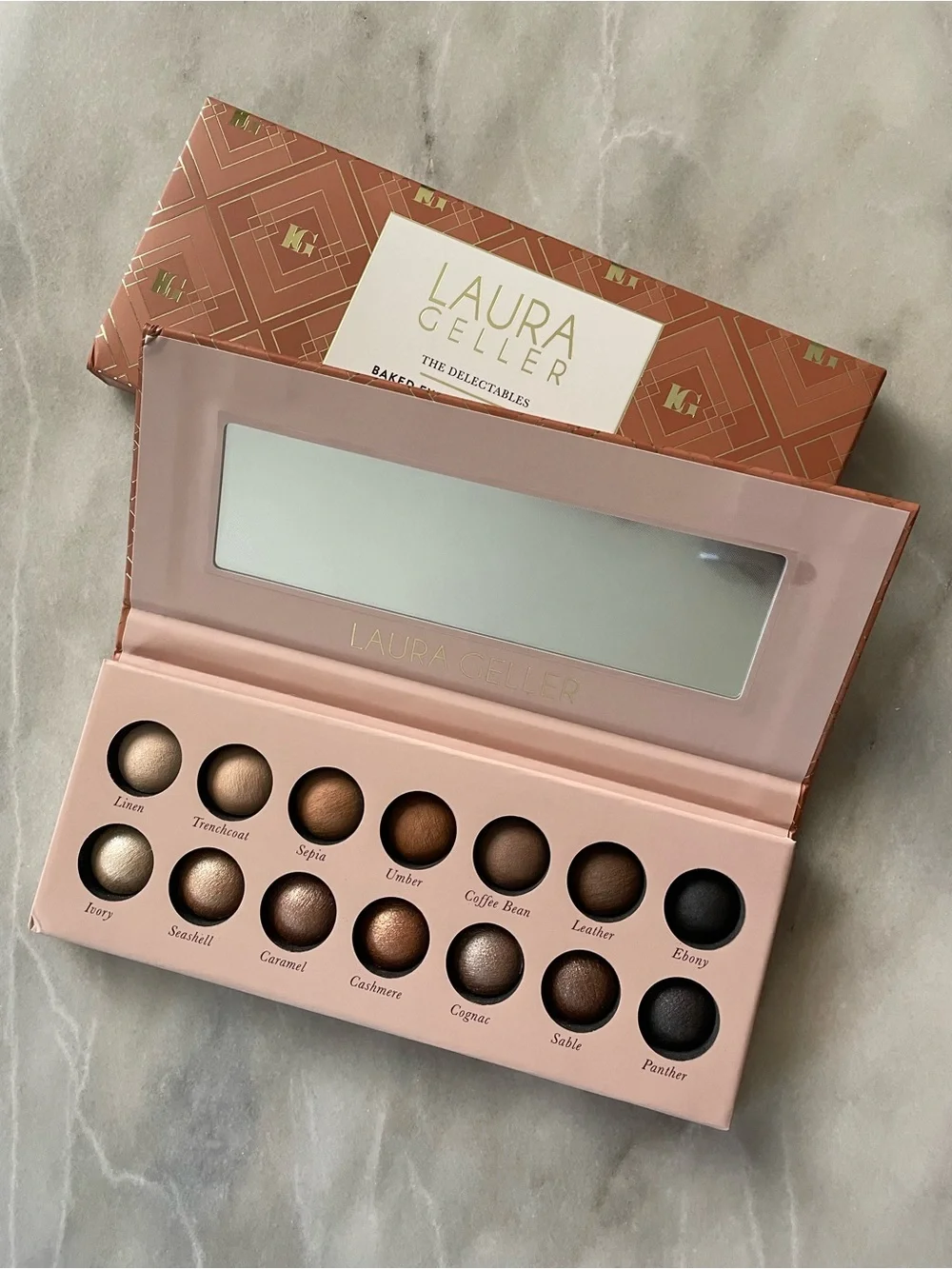Laura Geller The Delectables Baked Eyeshadow Palette Timeless Tones